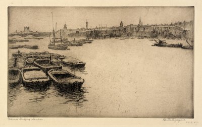 Thames Shipping, London af Bertha E. Jaques