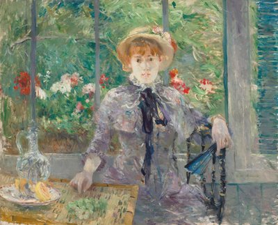 Efter morgenmaden, 1881 af Berthe Morisot
