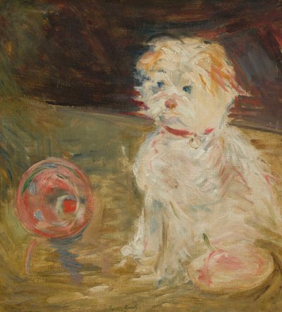 Boldhund. af Berthe Morisot