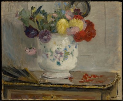 Georginer af Berthe Morisot