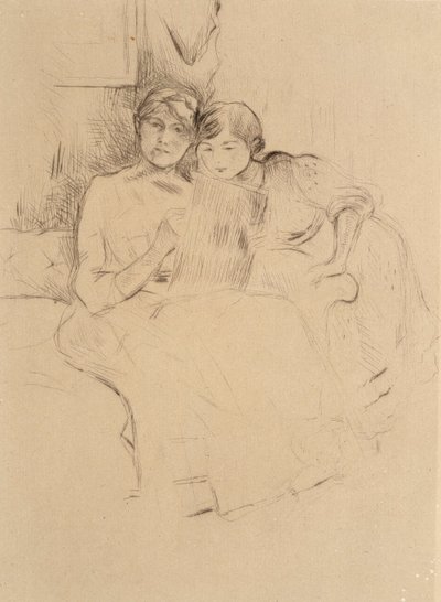 Tegneundervisning af Berthe Morisot