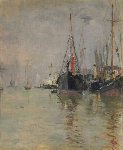 Tysk: Die Themse Themsen af Berthe Morisot
