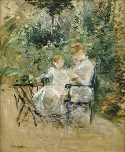 I haven; I haven, c.1885 af Berthe Morisot
