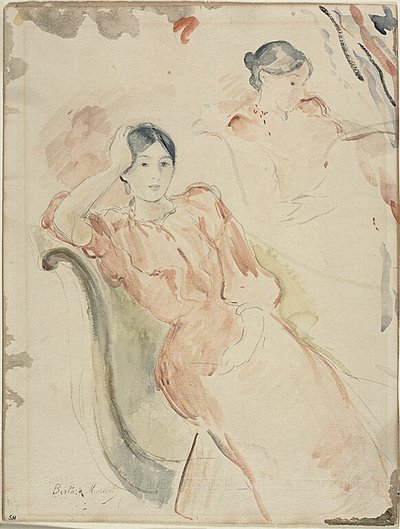 Jeanne Pontillon af Berthe Morisot