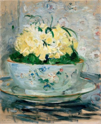 Påskeliljer af Berthe Morisot