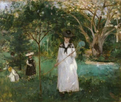 Sommerfuglejagten af Berthe Morisot