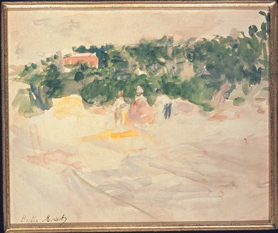 Høsten i Bougival, 1882 af Berthe Morisot