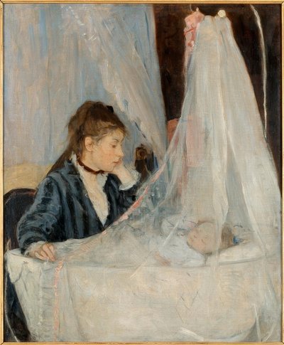 Vuggen af Berthe Morisot