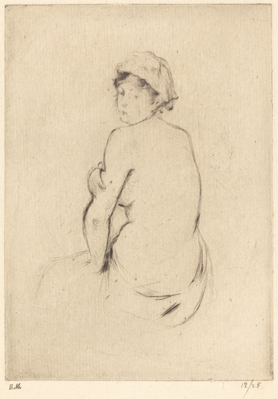 Nøgen af Berthe Morisot