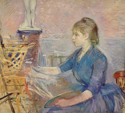 Paule Gobillard maleri, 1887 af Berthe Morisot