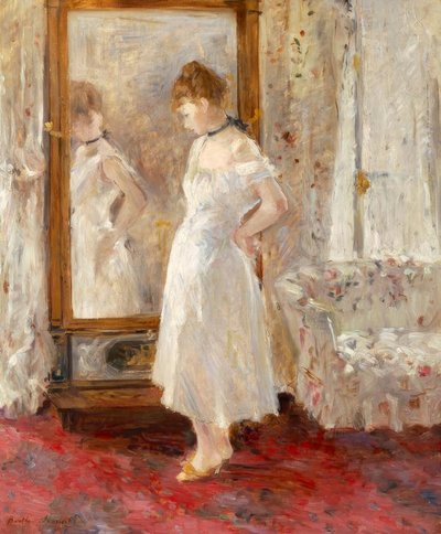 Psyche, 1876, af Berthe Morisot (1841–1895). af Berthe Morisot