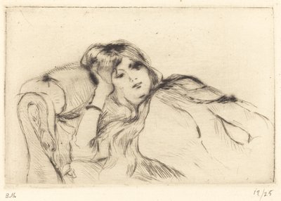 Hvile af Berthe Morisot
