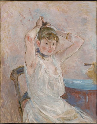 Badet af Berthe Morisot