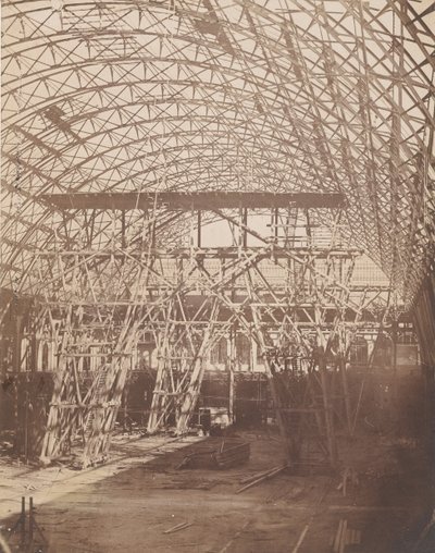 [Konstruktion til Verdensudstillingen i 1855], 1855. af Bertsch et Arnaud