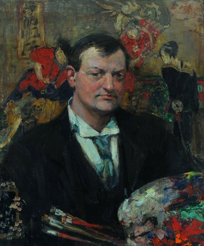 Edward Atkinson Hornel af Bessie MacNicol