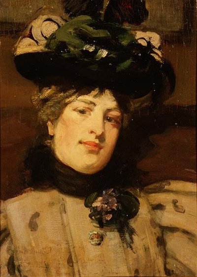 Portræt af en Dame af Bessie MacNicol