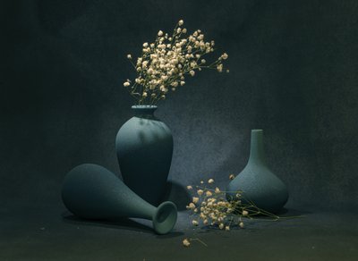 Moody Blue – Stilleben af Betty Liu