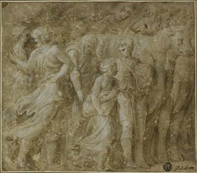 Procession af Figurer og Okser af Biagio Pupini