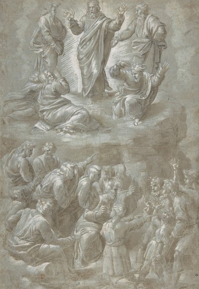 Forvandlingen, efter Raphael, 1511-51. af Biagio Pupini