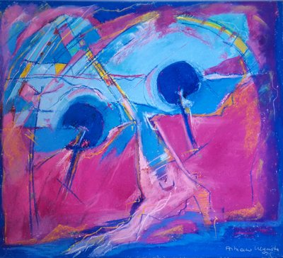 Landskab i fødsel 1 af Bibiana Ulanosky