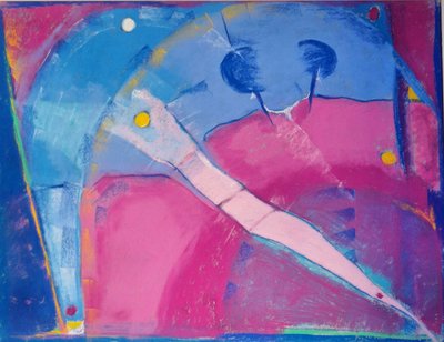 Landskab i fødsel 3 af Bibiana Ulanosky