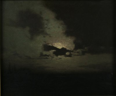 Den skjulte måne, ca. 1907 af Lowell Birge Harrison
