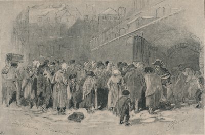 The Distribution of Coals, midten af slutningen af det 19. århundrede. af Birket Foster