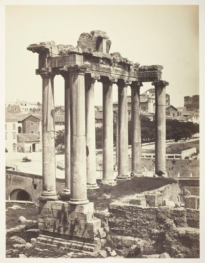 Forum Romanum, Rom af Bisson Frères