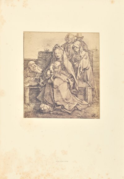 Den hellige familie af Bisson Frères