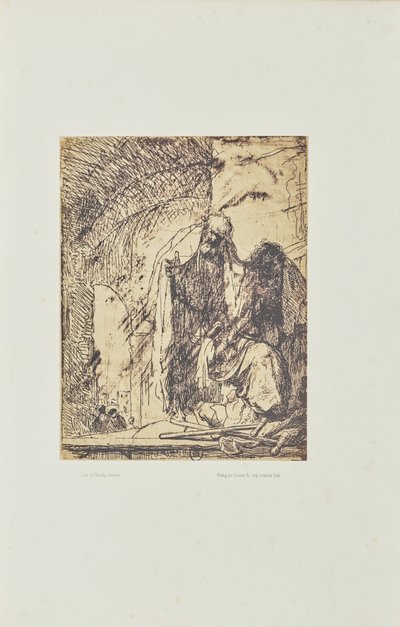 [Peter og Johannes ved templets port]. af Bisson Frères