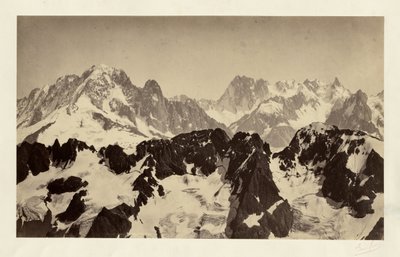 [Udsigt over Alperne] af Bisson Frères