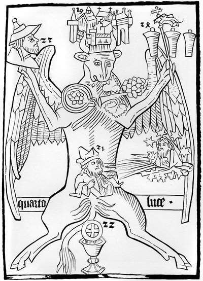 Luke, fra Ars Memorandi, c1470 1849. af Bisson and Cottard