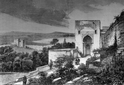 The Mezquita, Cordoba, Spanien, 1849. af Bisson and Cottard