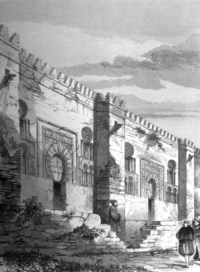 The Mezquita, Cordoba, Spanien, 1849. af Bisson and Cottard
