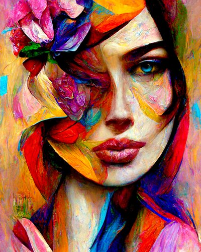 The Flowers of Evil, ca. 2022 (Digital Art) af Blake Munch