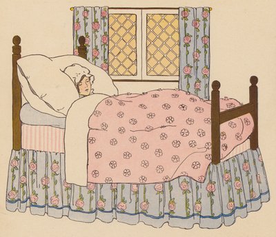 Børnerim: Nancy Dawson (farvelitografi) af Blanche Fisher Wright