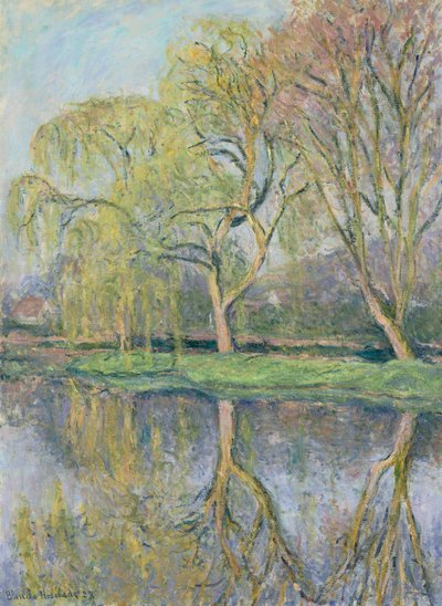 Fransk: Le Printemps (åkandedammen i Giverny) af Blanche Hoschede Monet