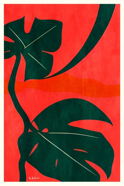 Monstera-jungleblade af Bo Anderson