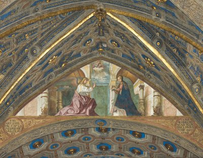 Apsis, Superarch, Boccaccio Boccaccino, Bebudelse 1506-07 af Boccaccio Boccaccino