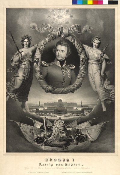 Pfalzgraf af Rhinen Ludvig I, konge af Bayern af Bodmer (after)