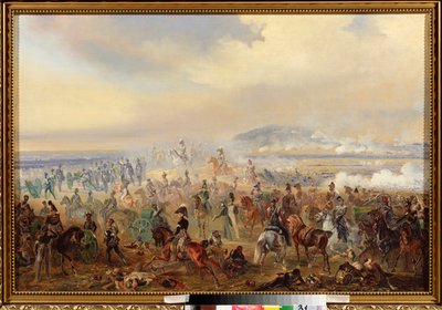 Slaget ved Leipzig i oktober 1813 (Slaget ved Leipzig i oktober 1813) (eller Slaget om Nationerne, Napoleonskrigen af Bogdan Willewalde