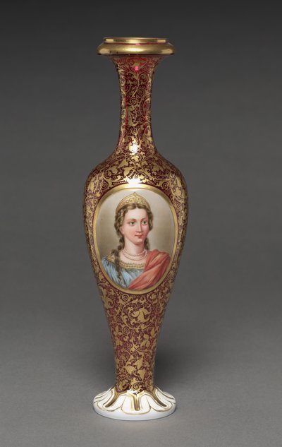 Vase af Bohemian School