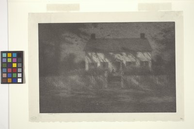 Moonlight (blæk på papir) af Bolton Coit Brown