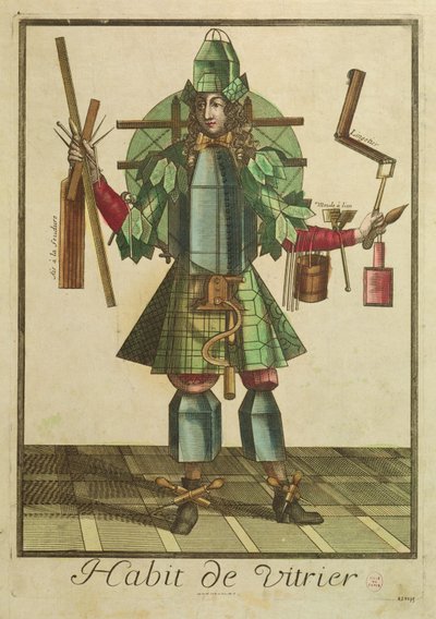 Glarmesterkostumet af Bonnart 1650 1750 Bonnart 1650 1750