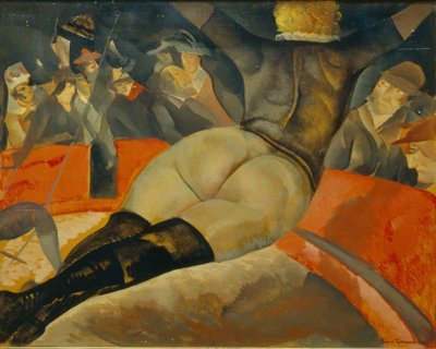 I cirkus, ca. 1908 af Boris Dmitrievich Grigoriev
