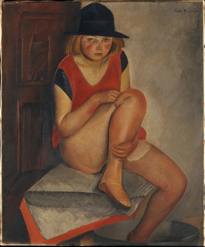 Modellen, ca 1926 af Boris Dmitrievich Grigoriev