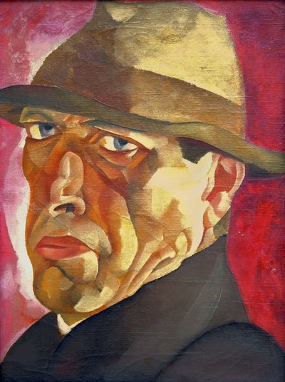 Selvportræt, ca. 1920. af Boris Dmitryevich Grigoriev