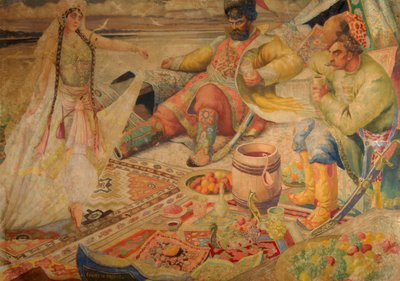 Stepan Razin af Boris Mikhailovich Kustodiev