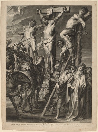 Spydslaget af Boëtius Adams Bolswert after Sir Peter Paul Rubens