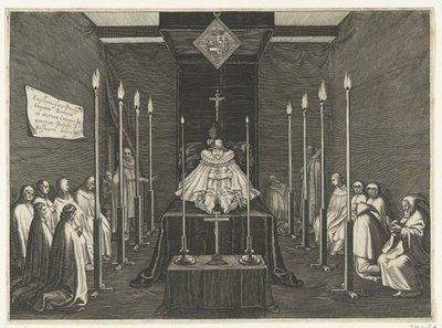 Pragtseng af prins Philip William, 1618 af Boëtius Adamsz. Bolswert